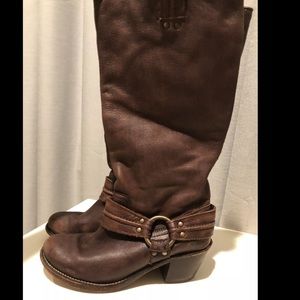 Frye Carmen Harness tall boots